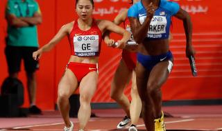 田径世锦赛4100米接力